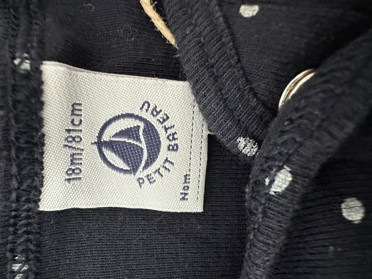 Petit Bateau Blue Summer Jacket - 18 months