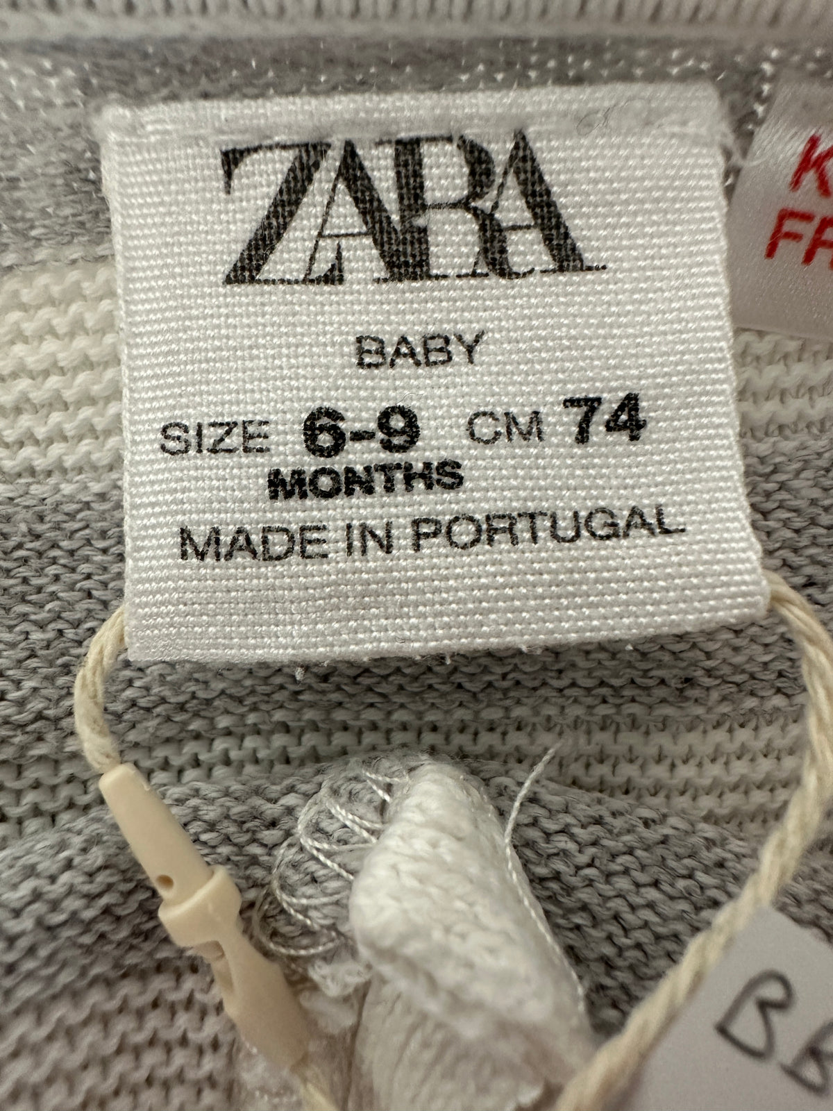 Zara Grey Summer Jacket - 6 months