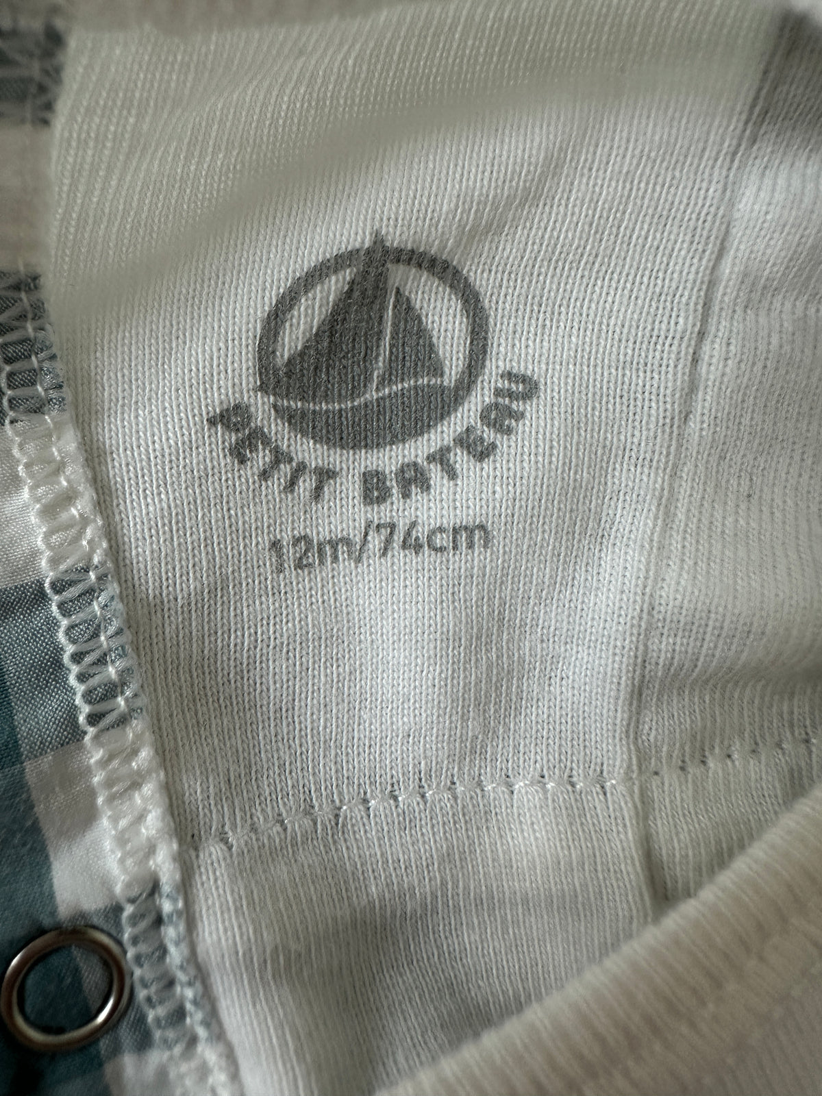 Romper by Petit Bateau - Size 12 months