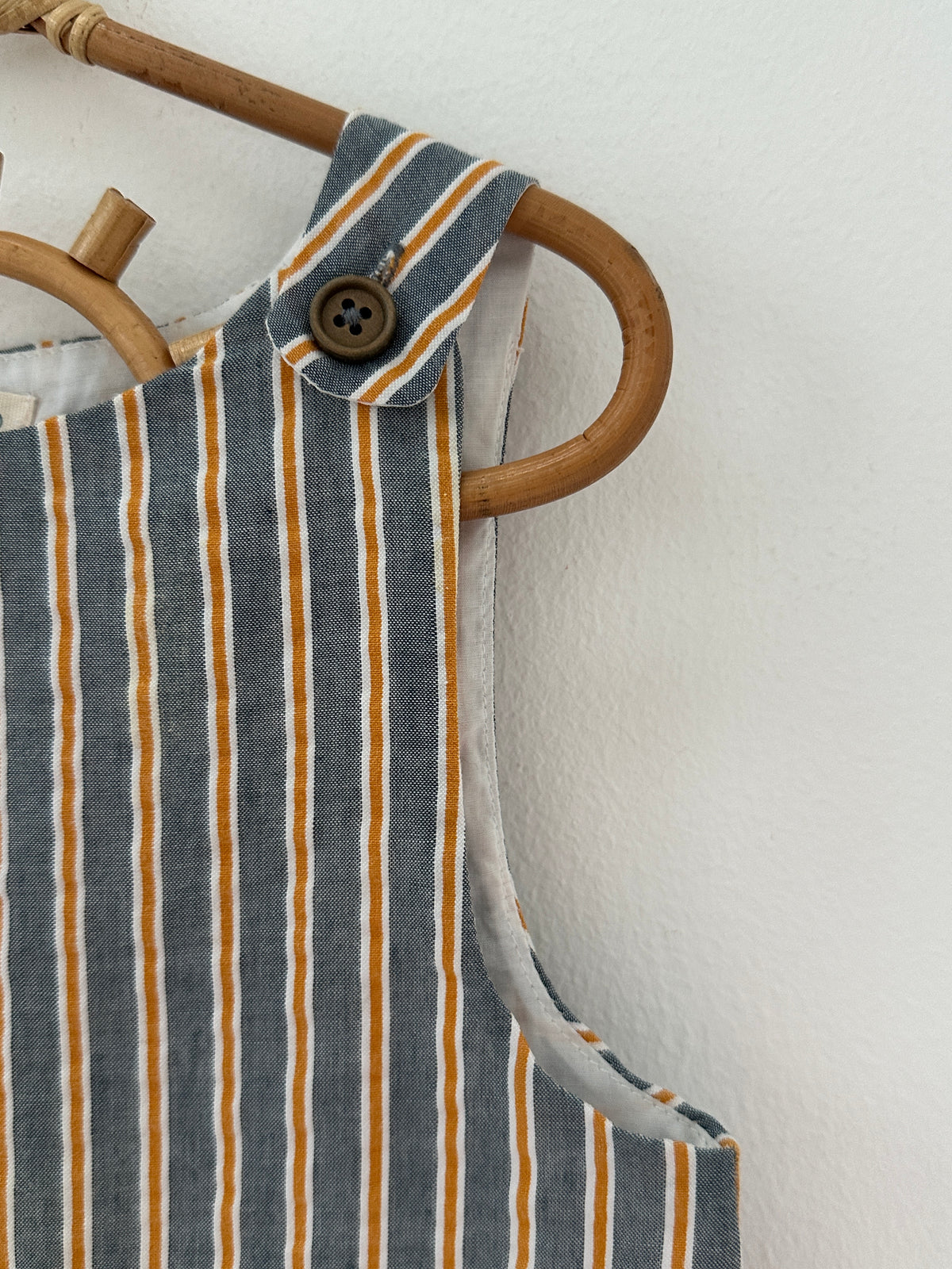 Gocco Blue Summer Romper - 6 months