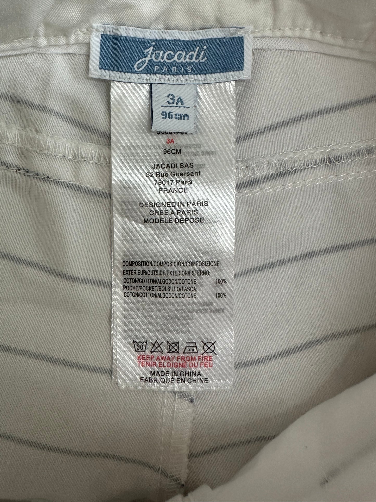 Short by Jacadi - Size 36 months