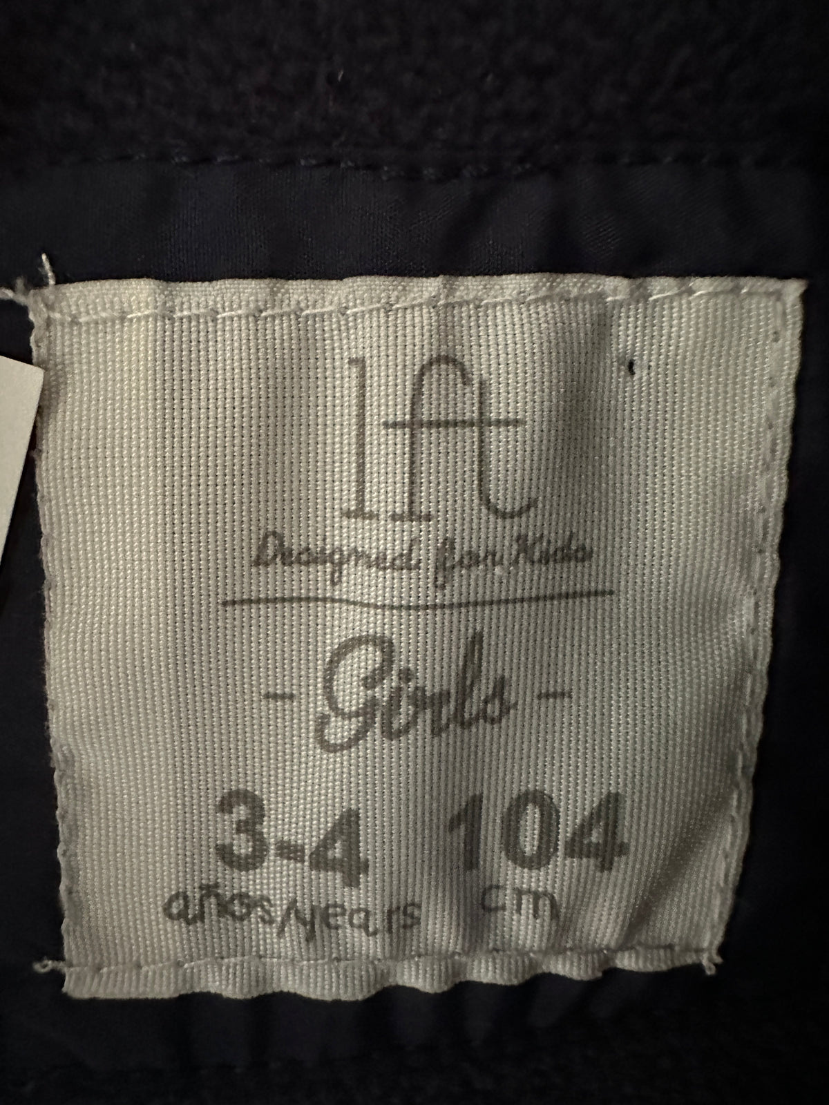 Lefties Blue Winter Jacket - 36 months