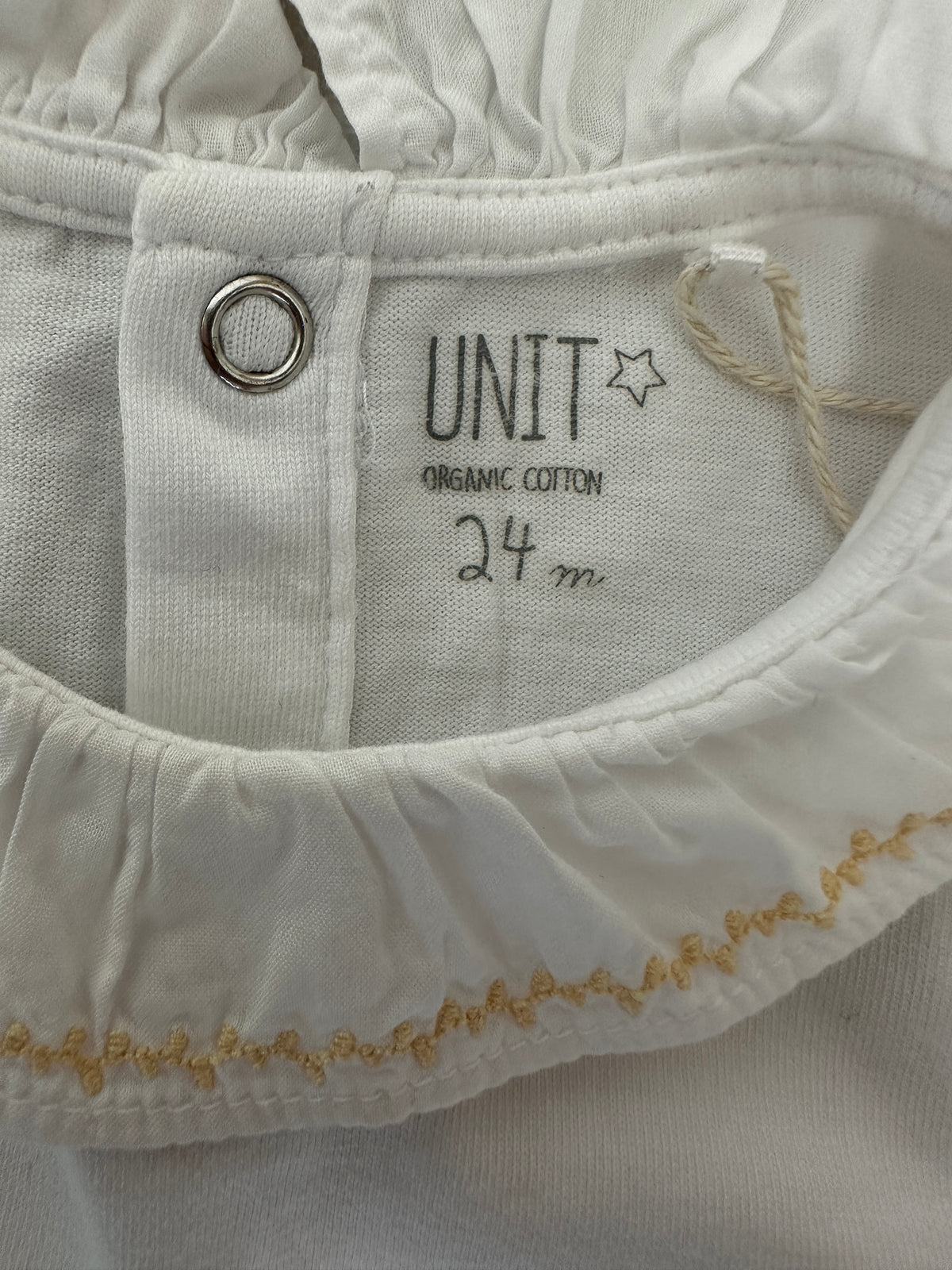 El corte ingles White Summer Body - 24 months