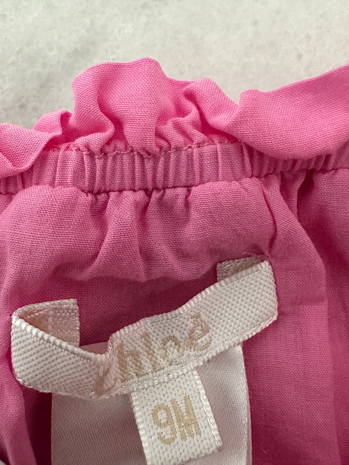 Chloe Pink Summer Romper - 9 months