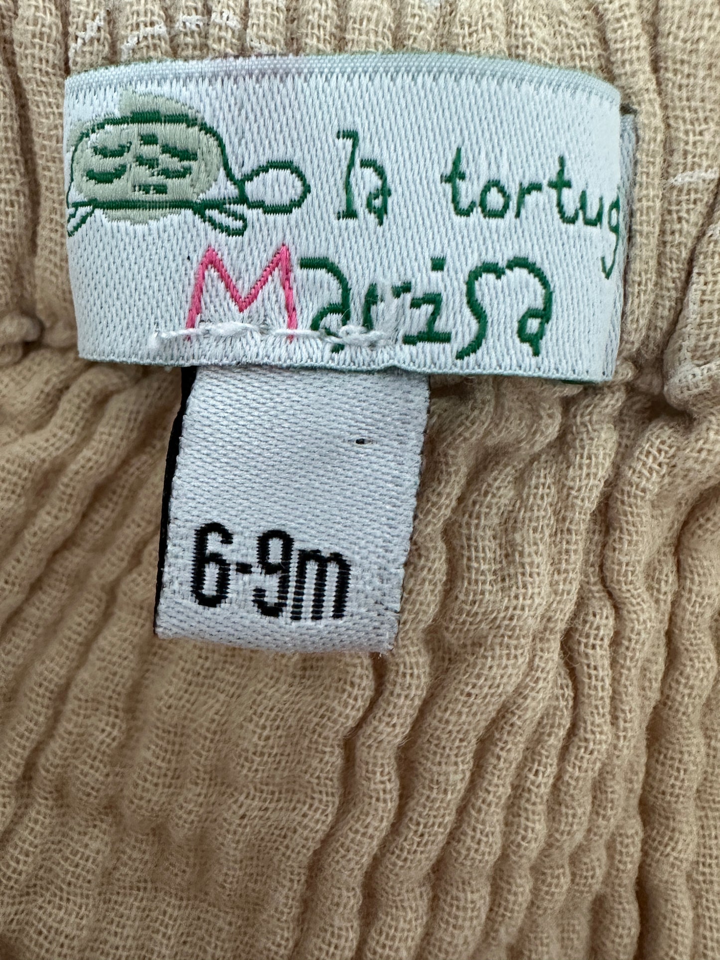 Romper by La tortuga marisa- Size 6-months