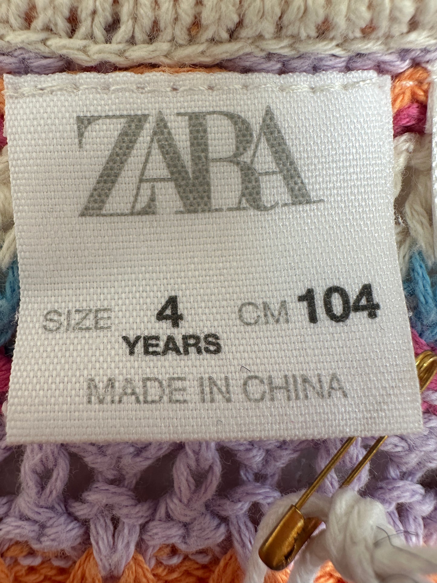 Top by Zara - Size 4 years