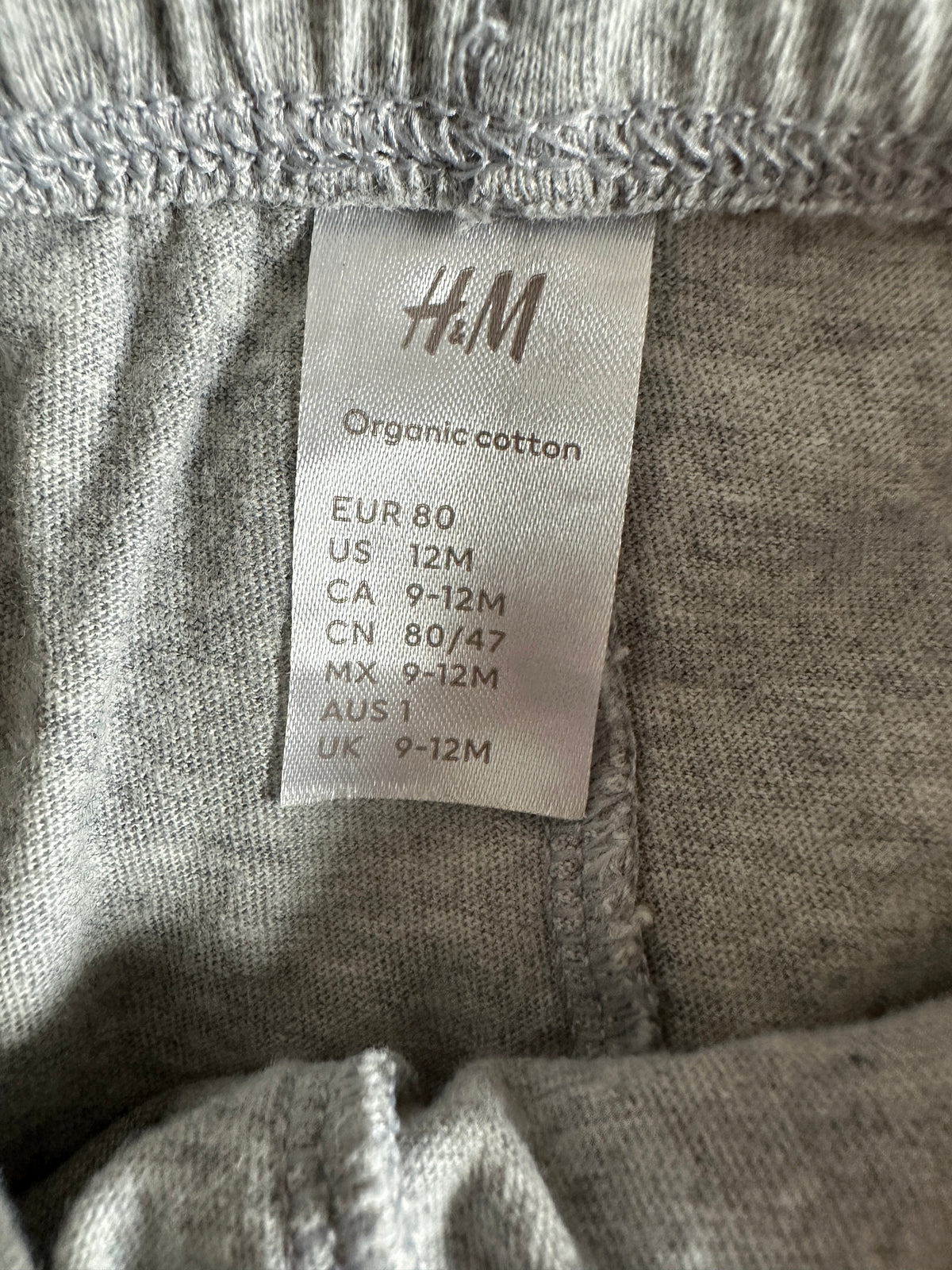 H&M Grey Summer Short-Skirt - 12 months