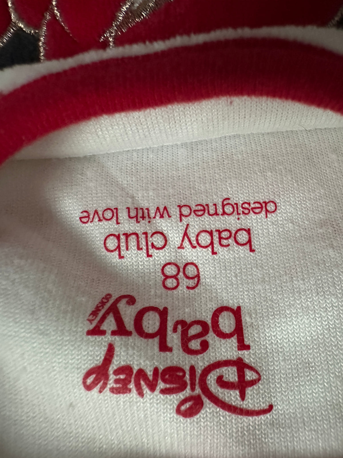 Baby club Red Winter Pyjama - 6 months