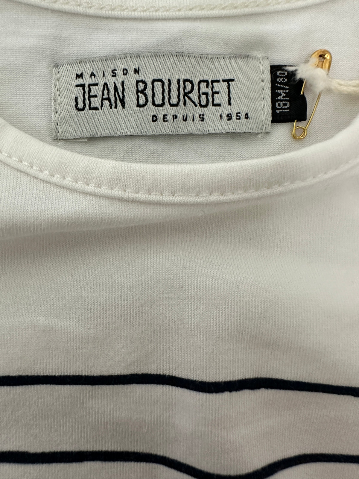 Jean Bourget White Summer Top - 18 months