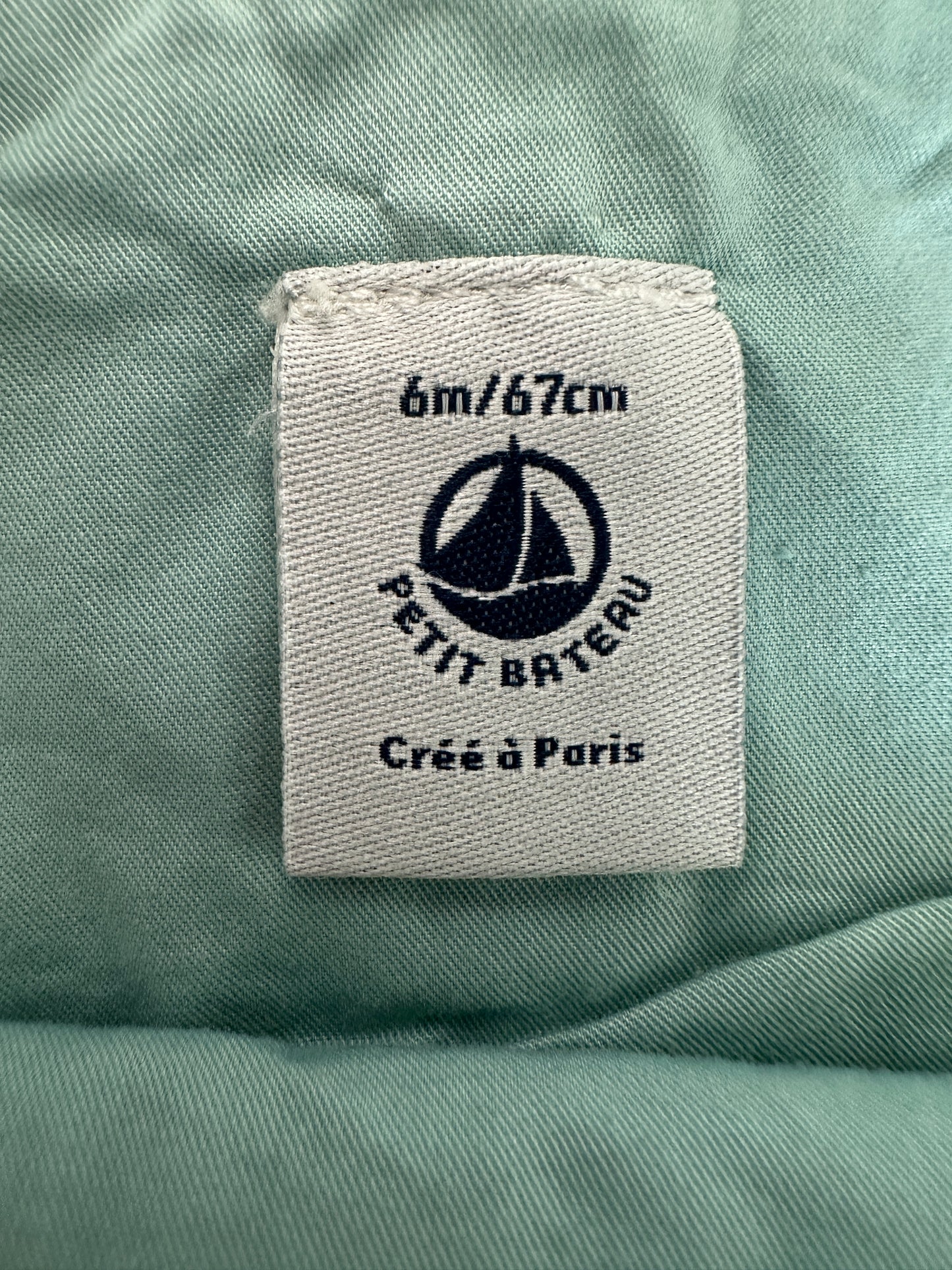 Romper by Petit Bateau- Size 6-months