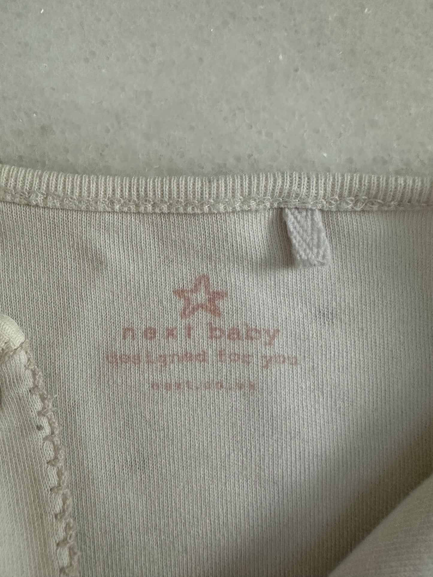 Pyjama white by Next - Size NB