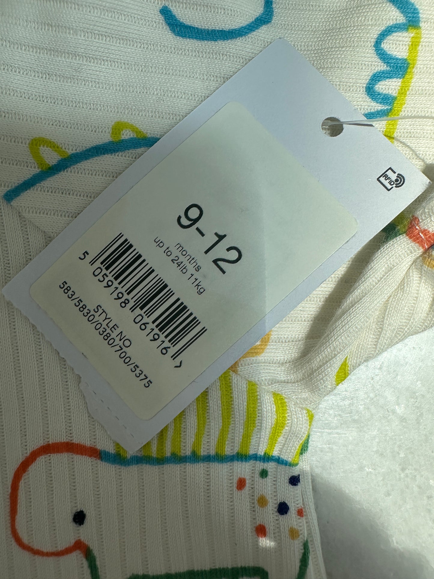Romper by George - Size 9 months
