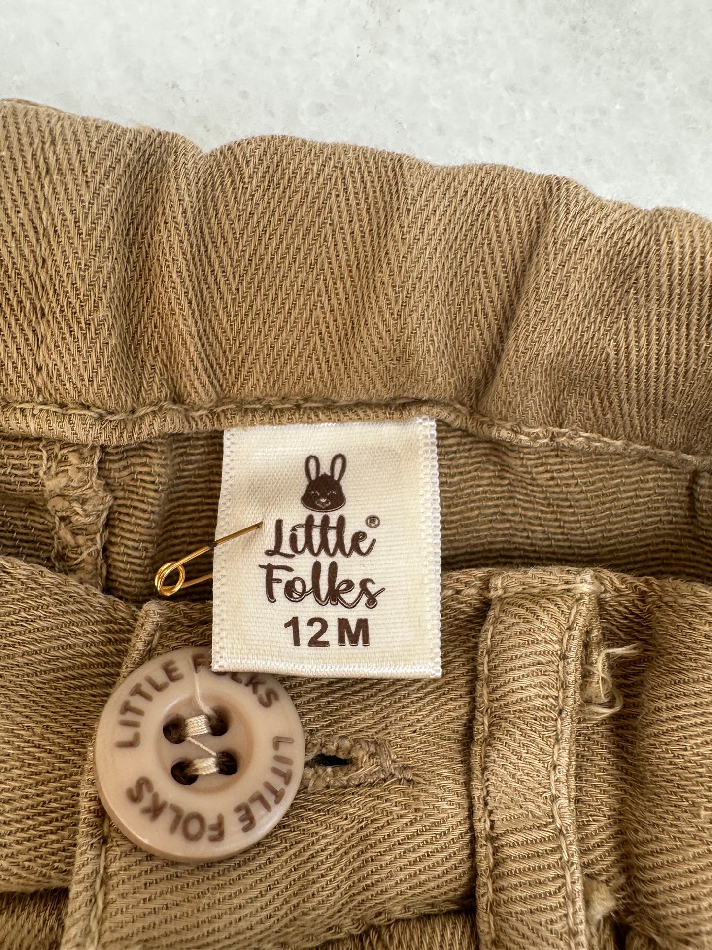 Trouser by Little folks - Size 12 months