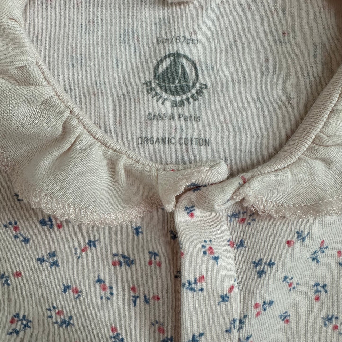 Pyjama by Petit Bateau - Size 6 months