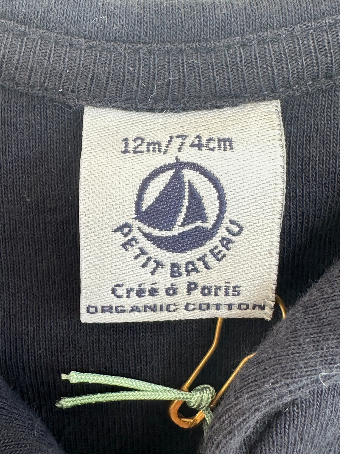 Top by Petit Bateau - Size 12 months