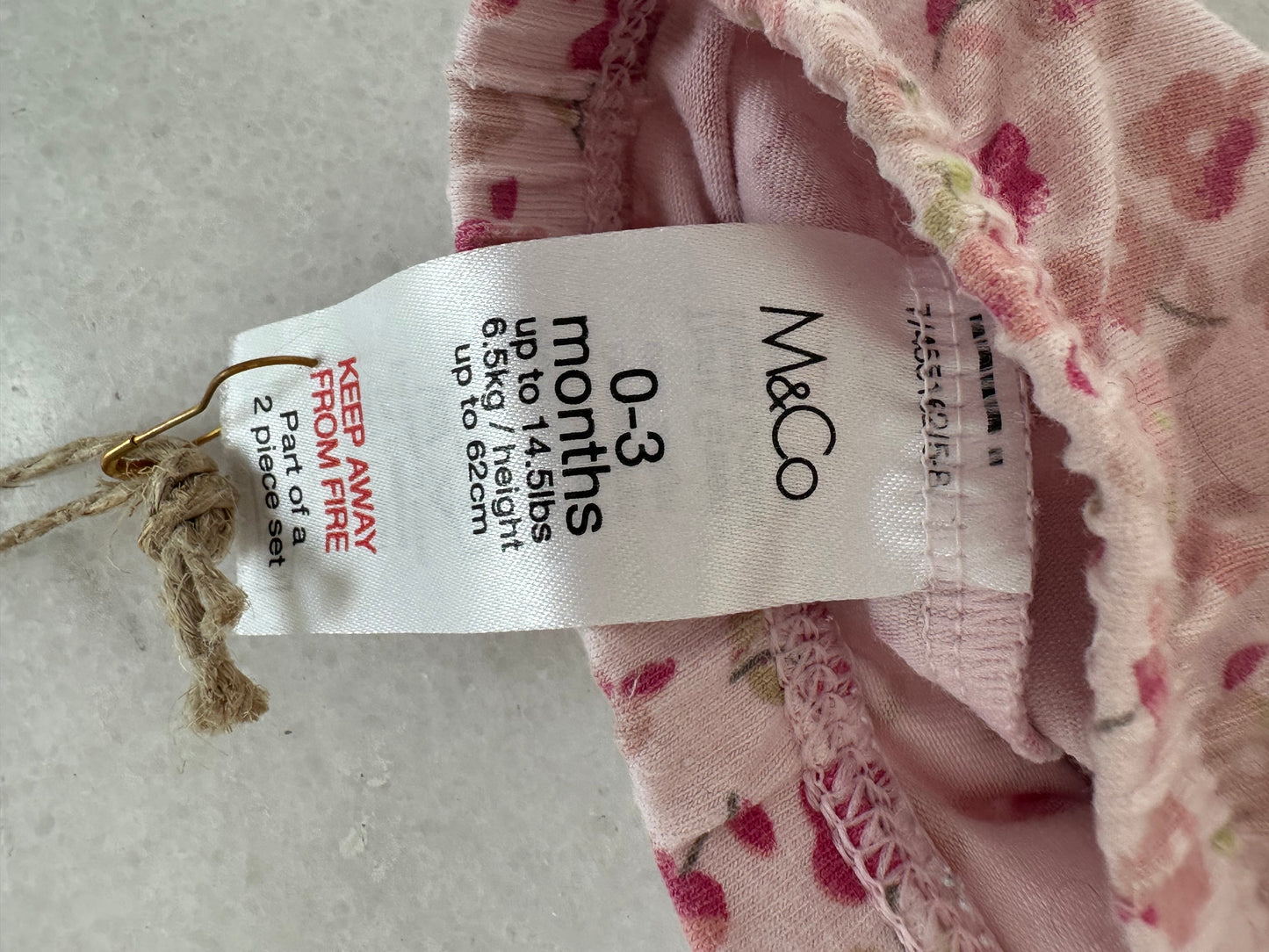 Legging by M&Co - Size NB