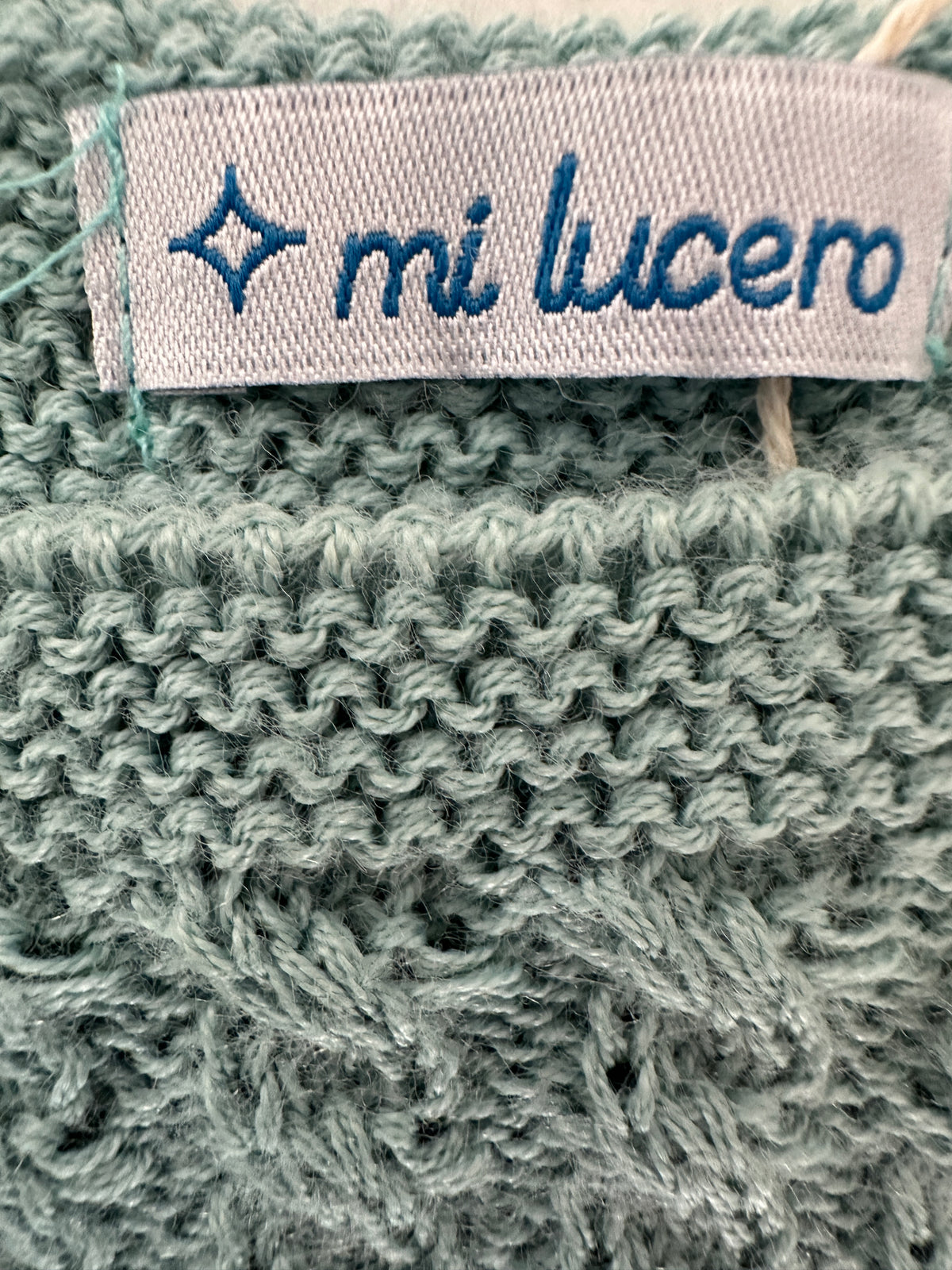 Mi Lucero Blue Summer Romper - 6 months