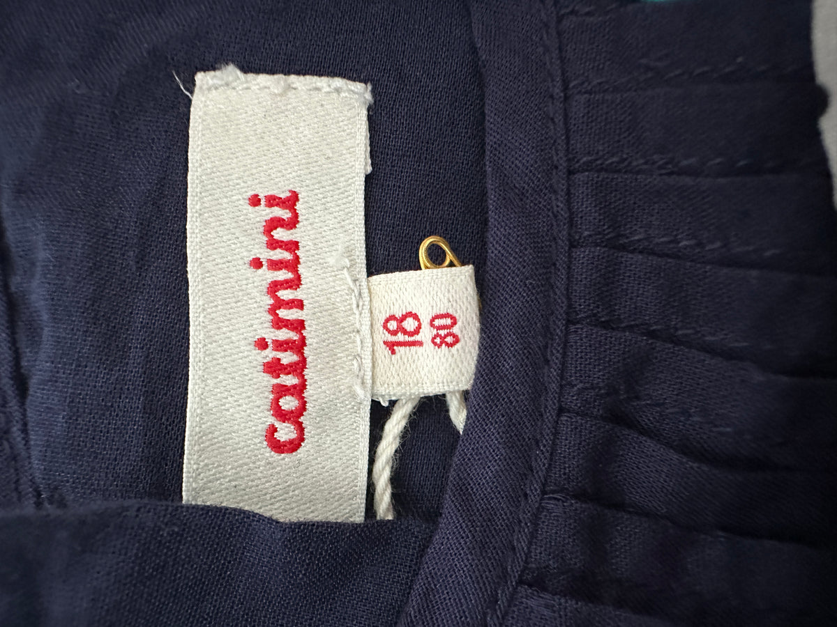 Catimini Blue Summer Dress - 18 months