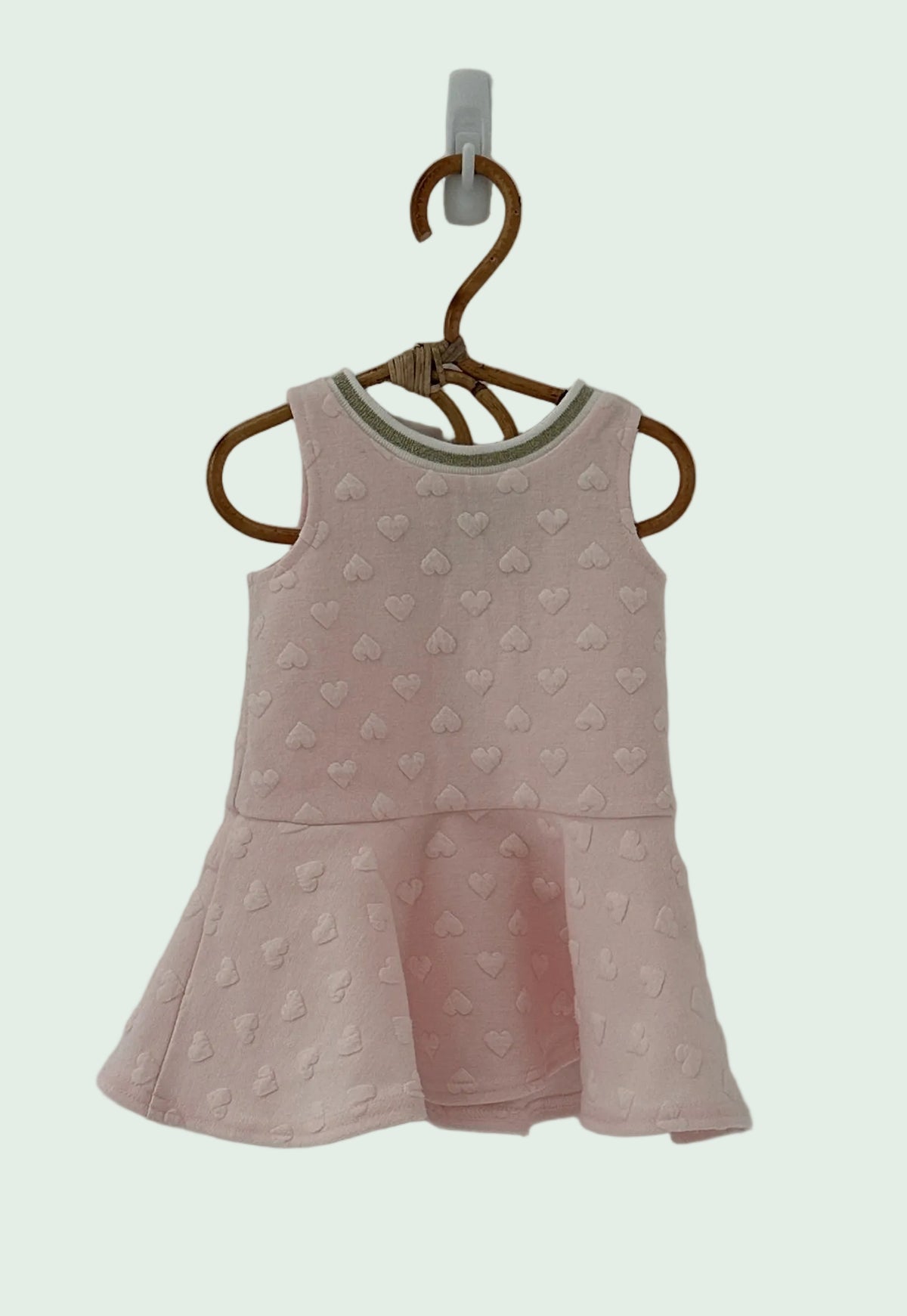 Lili gaufrette Pink Summer Dress - 6 months