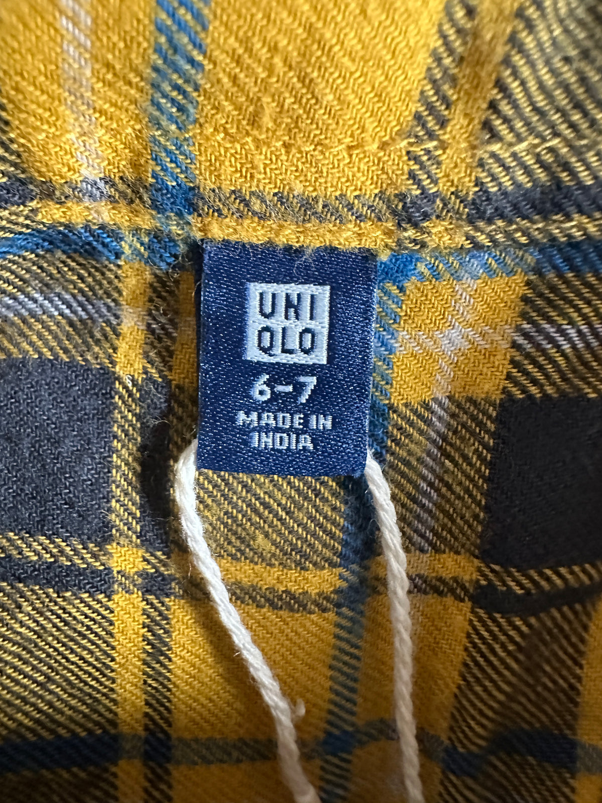 Uniqlo Yellow Summer Top - 6 years