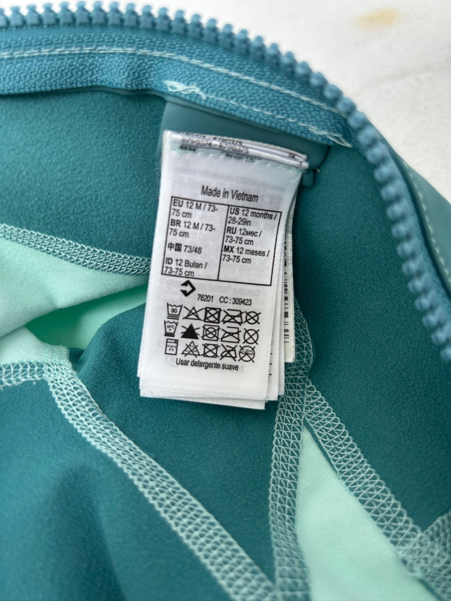 Swimwear by Decathlon- Size 12-months