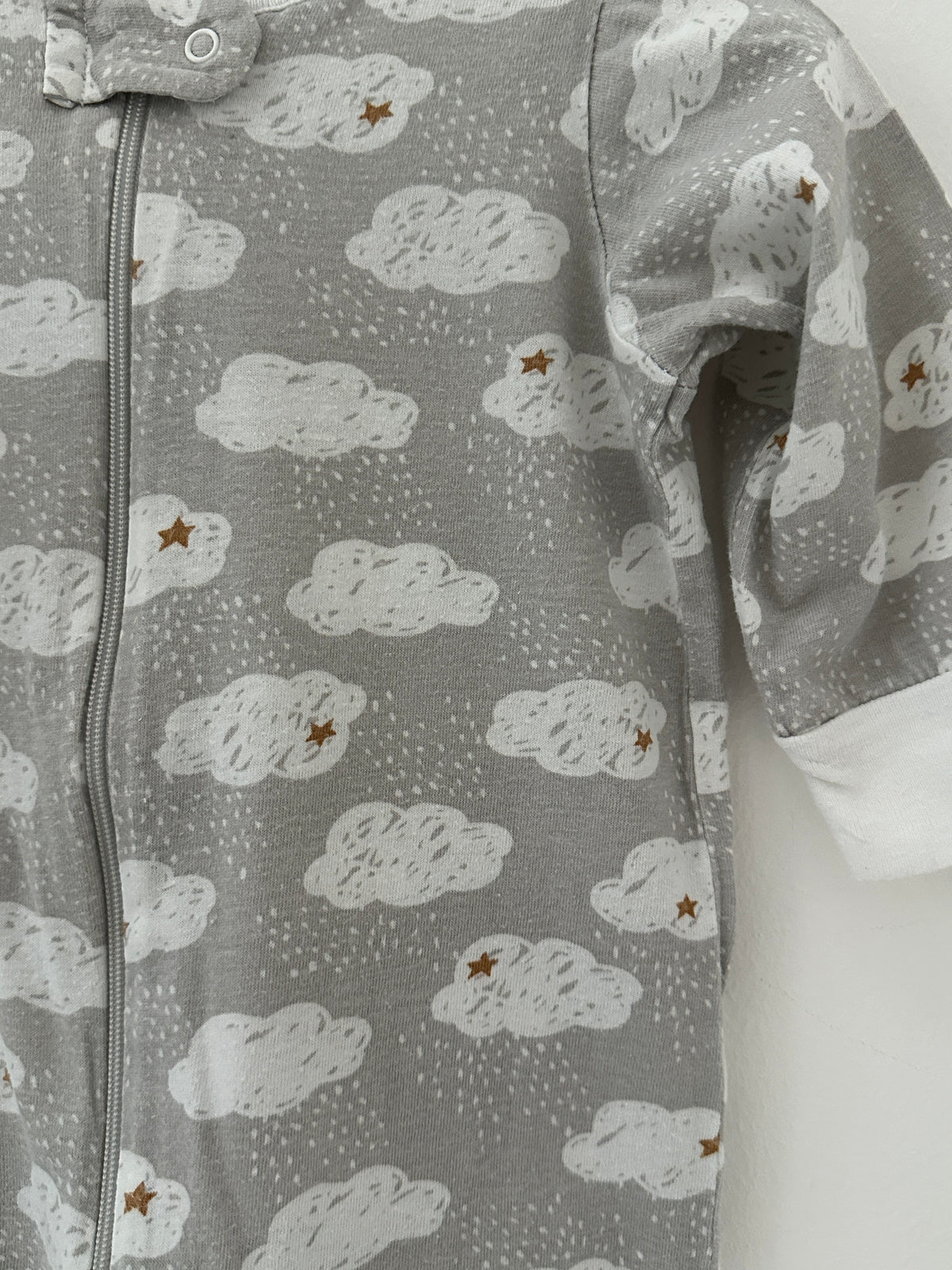 Gerber Grey Summer Pyjama - 6 months