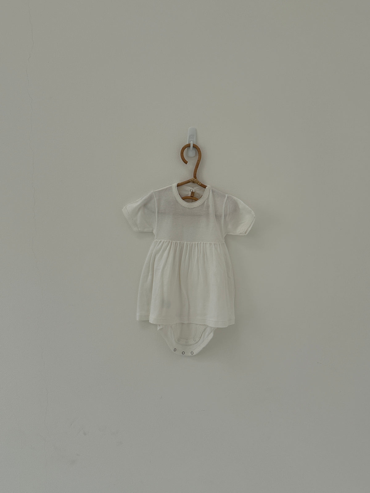 Petit Bateau White Summer Dress - 24 months