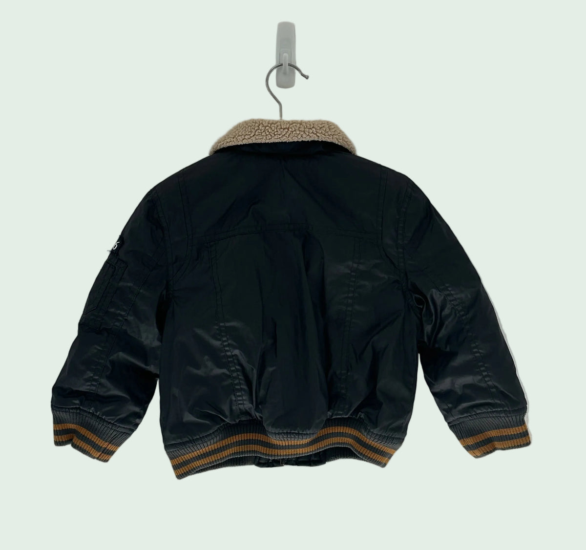 M&S Blue Winter Jacket - 24 months