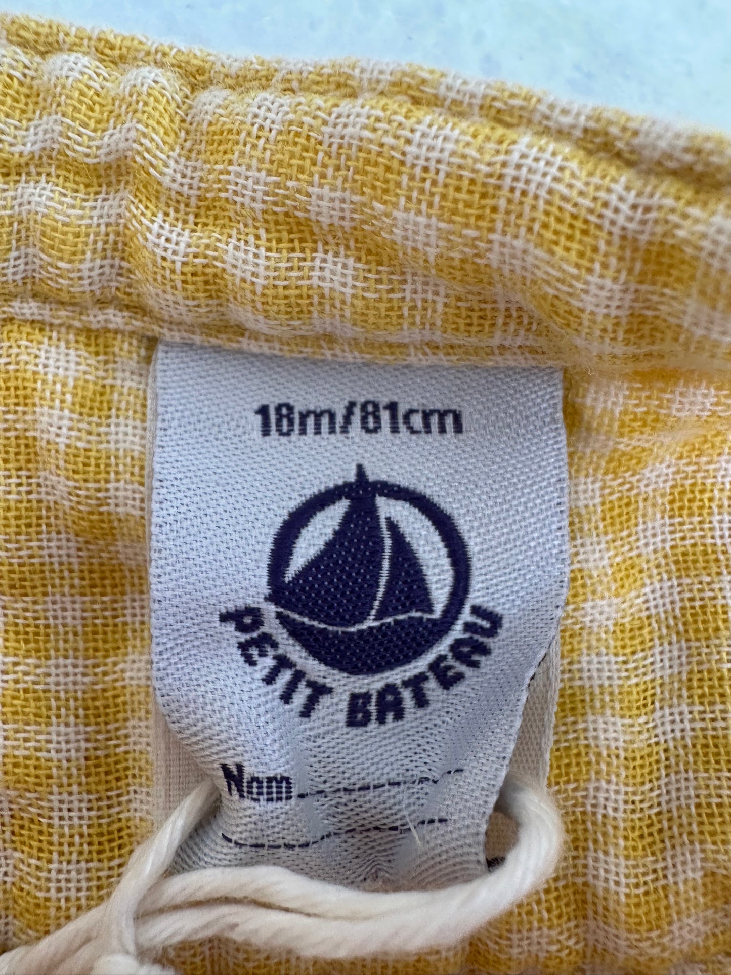 Top by Petit Bateau - Size 18 months