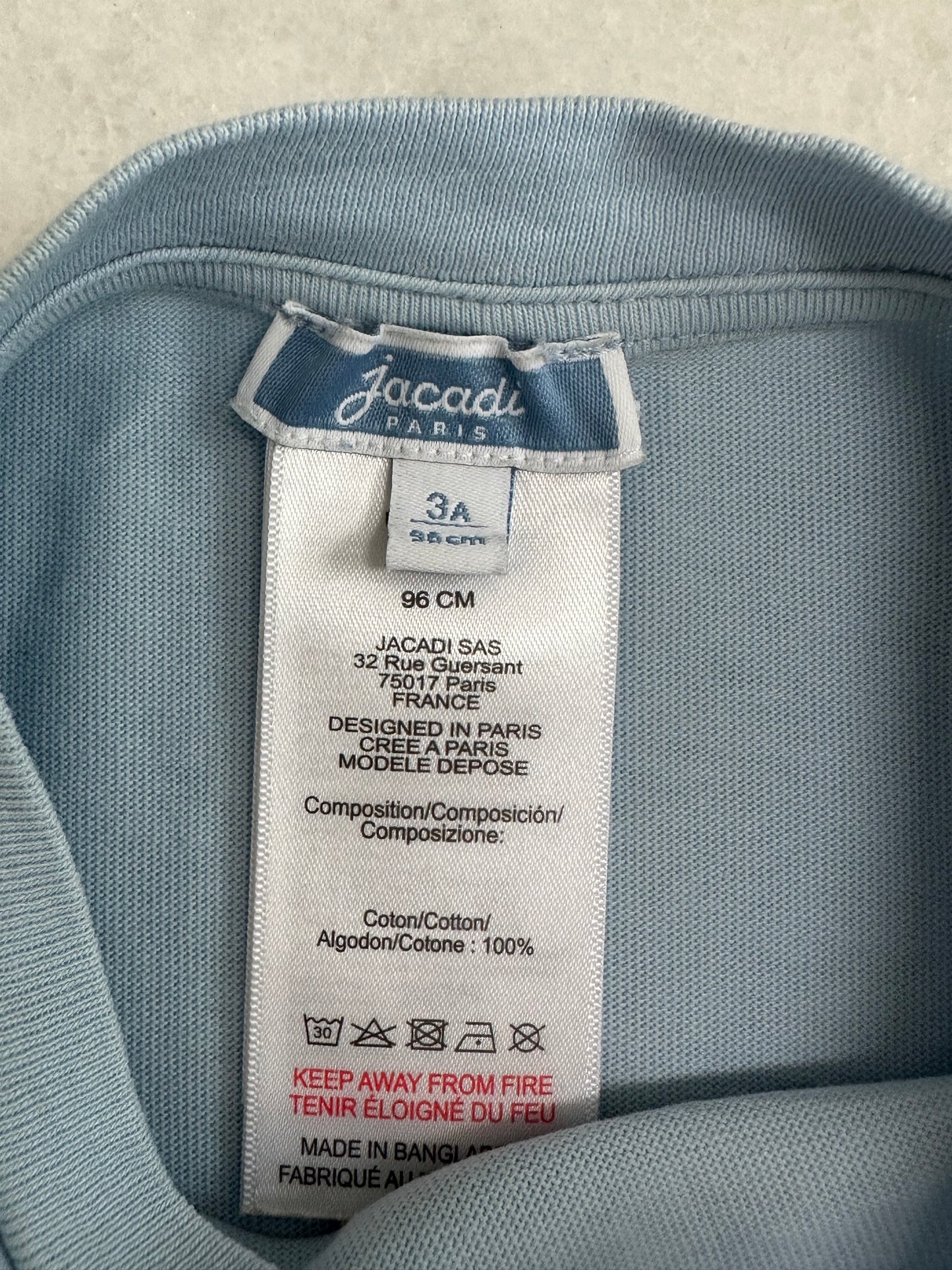 Top blue by Jacadi - Size 36 months