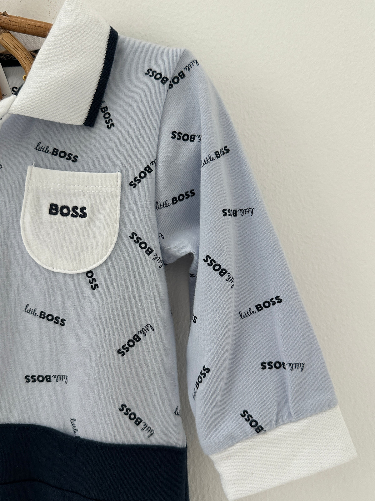Boss Blue Summer Jumpsuit - 9 months
