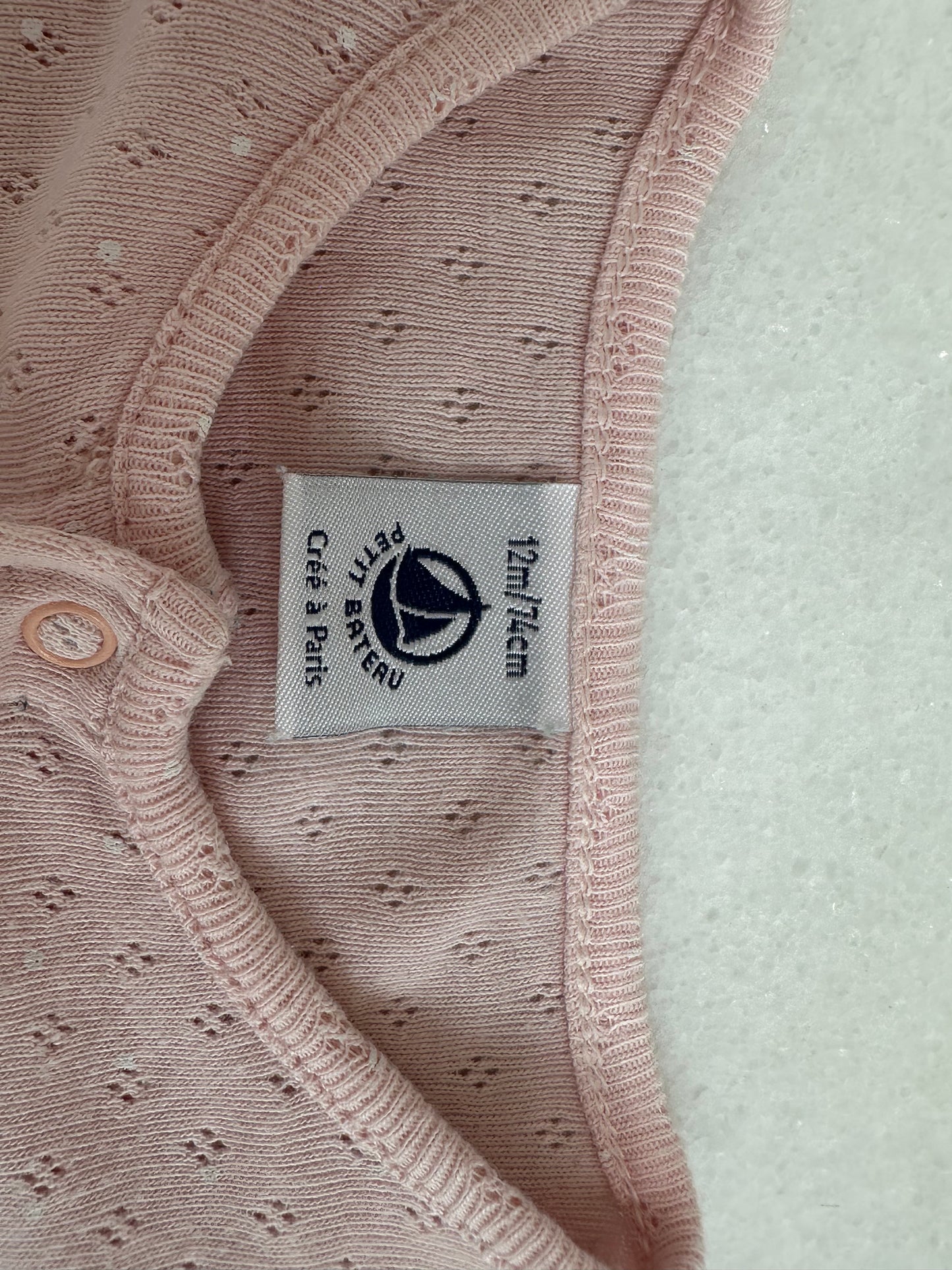 Cardigan by Petit Bateau - Size 12 months