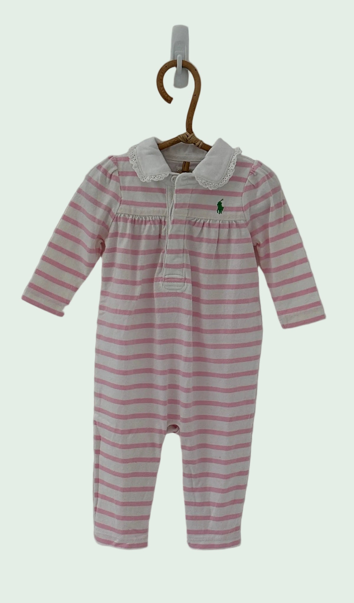 Ralph Lauren Pink Summer Pyjama - 6 months