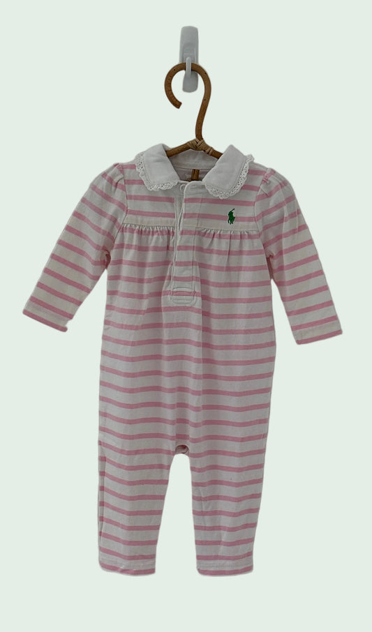 Ralph Lauren Pink Summer Pyjama - 6 months