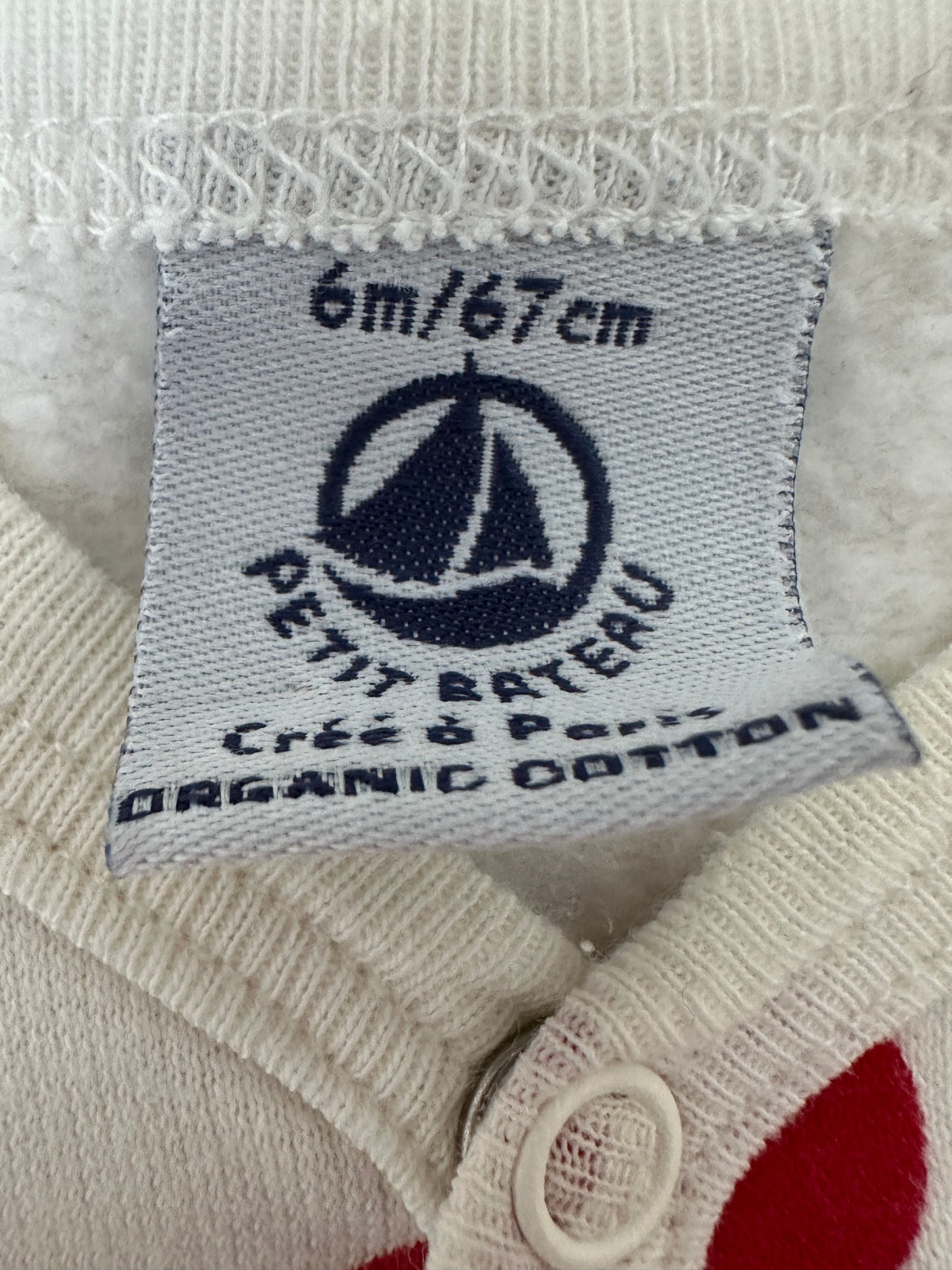 Pyjama by Petit Bateau- Size 6-months