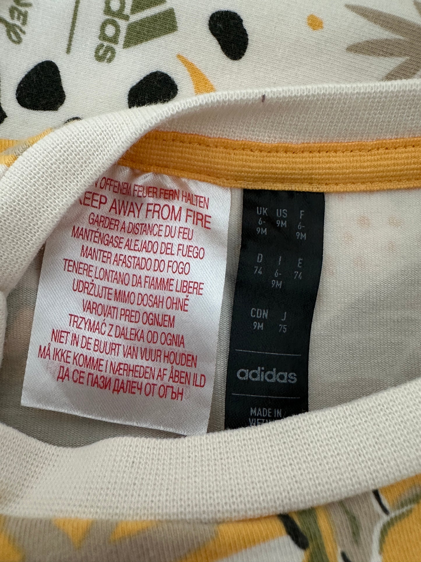 Set by adidas- Size 6-months