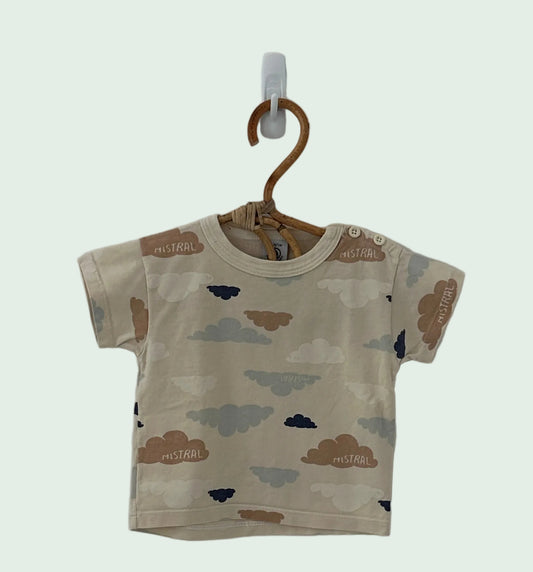 Top by Petit Bateau- Size 6-months