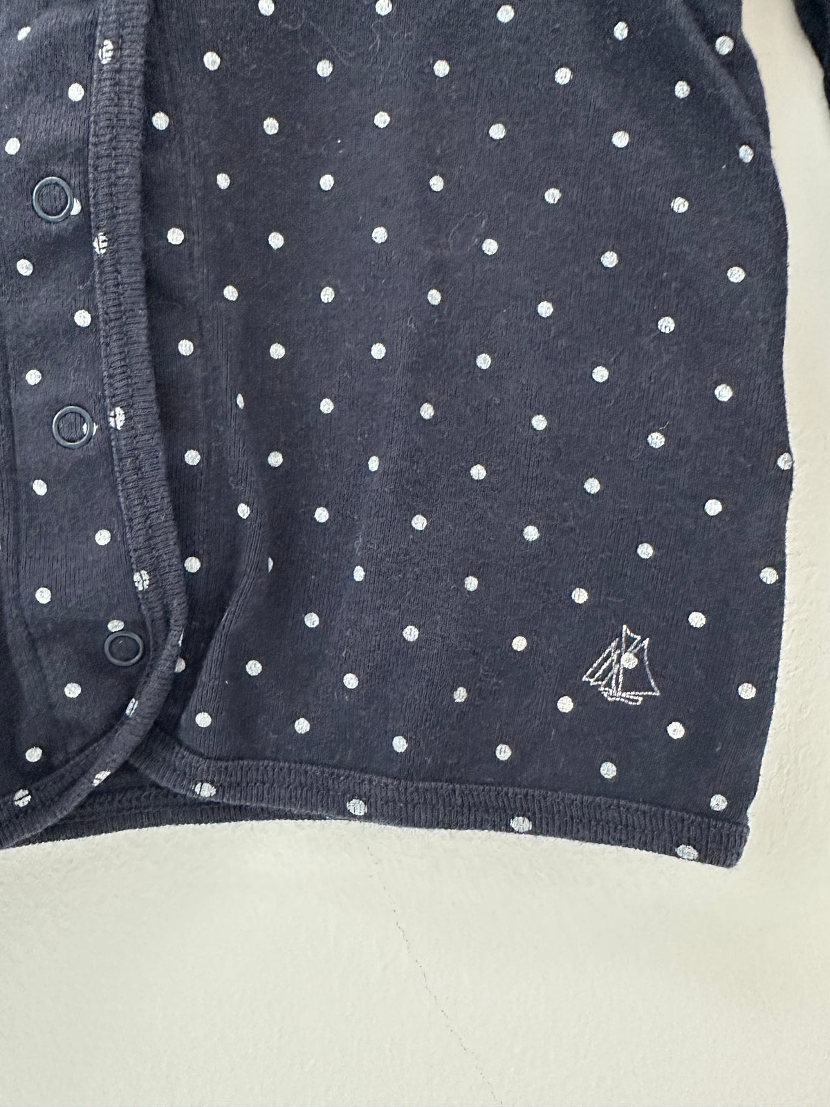Petit Bateau Blue Summer Jacket - 18 months