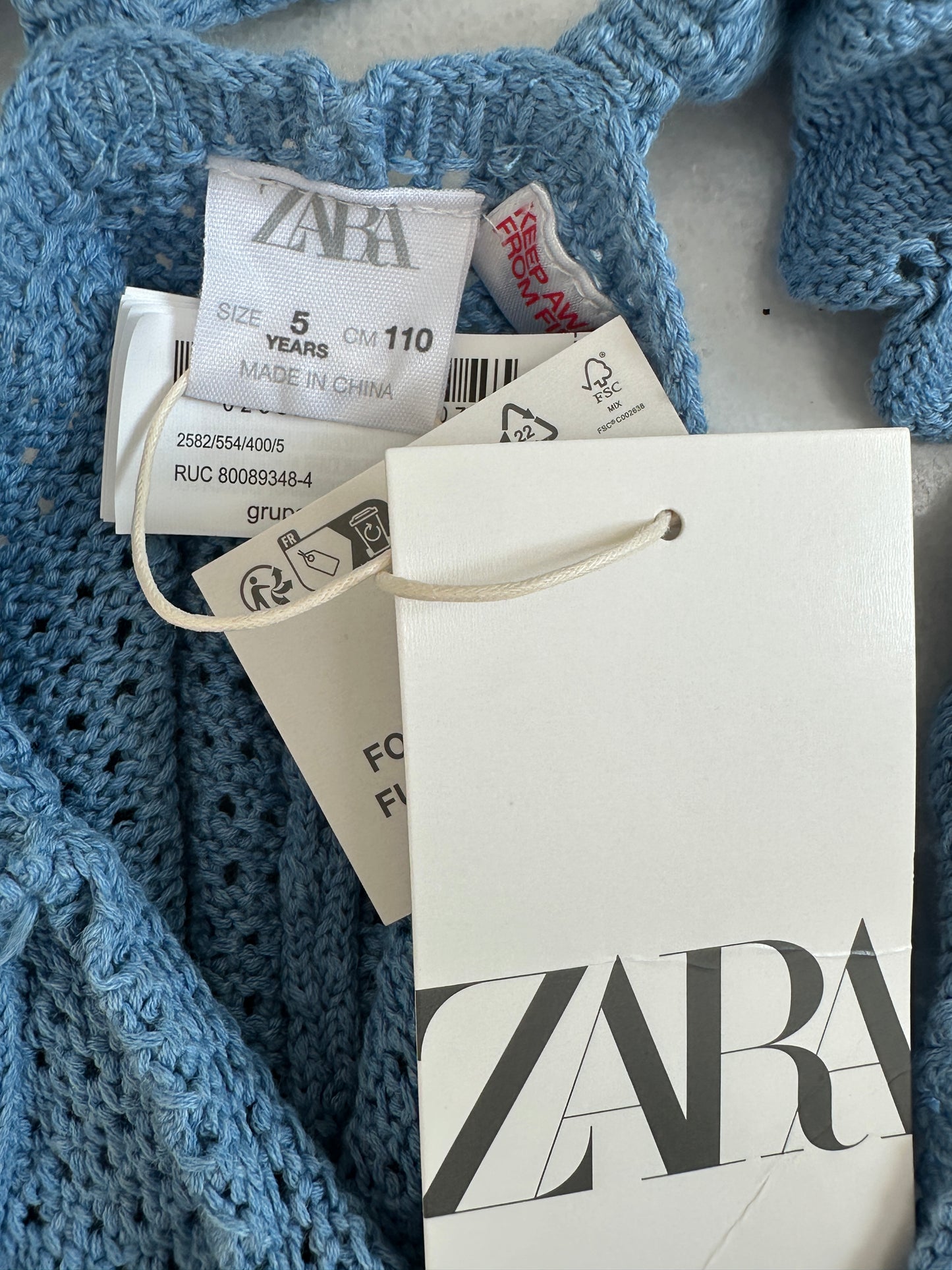 Top by Zara - Size 5 years