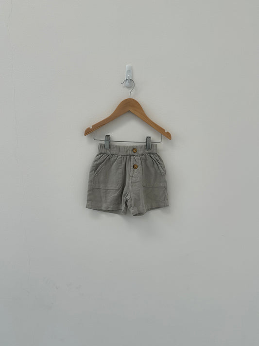 Zara Grey Summer Short-Skirt - 36 months