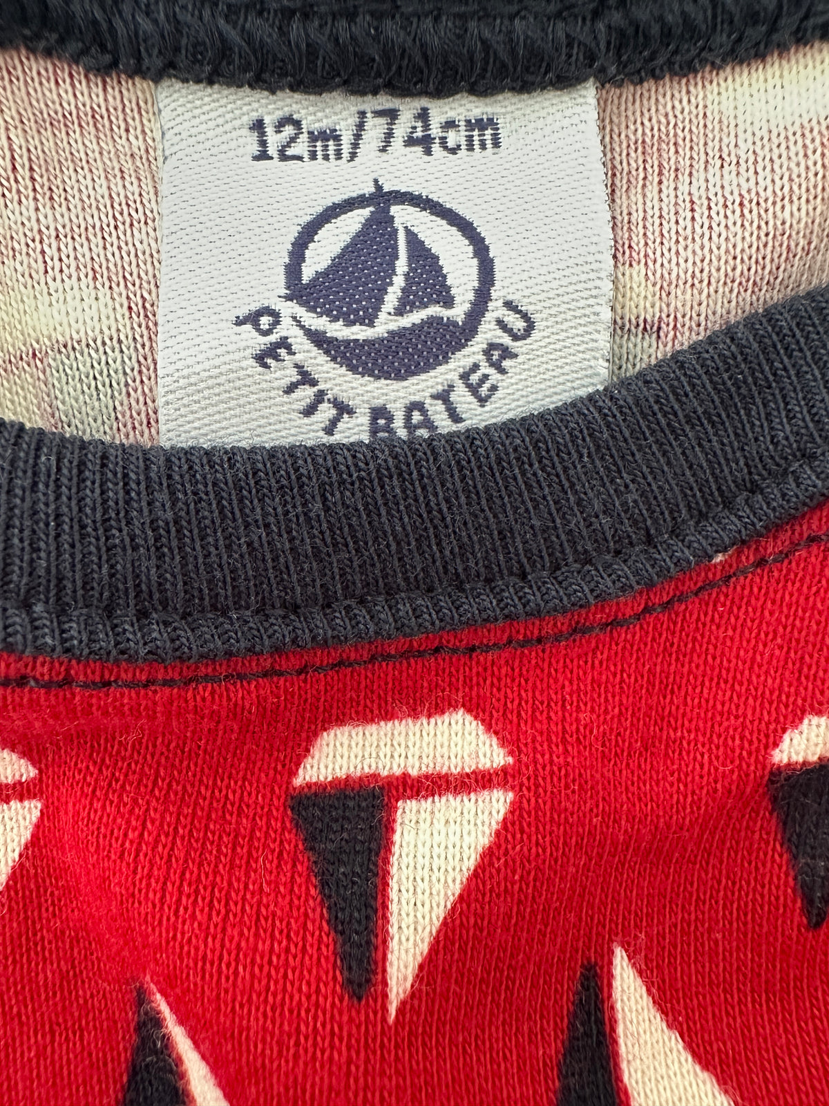 Top by Petit Bateau - Size 12 months