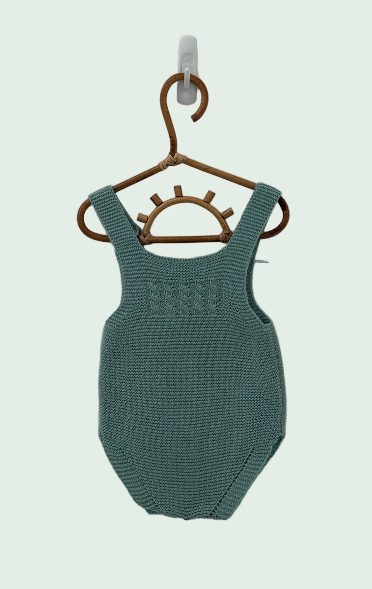 Mi Lucero Blue Summer Romper - 6 months