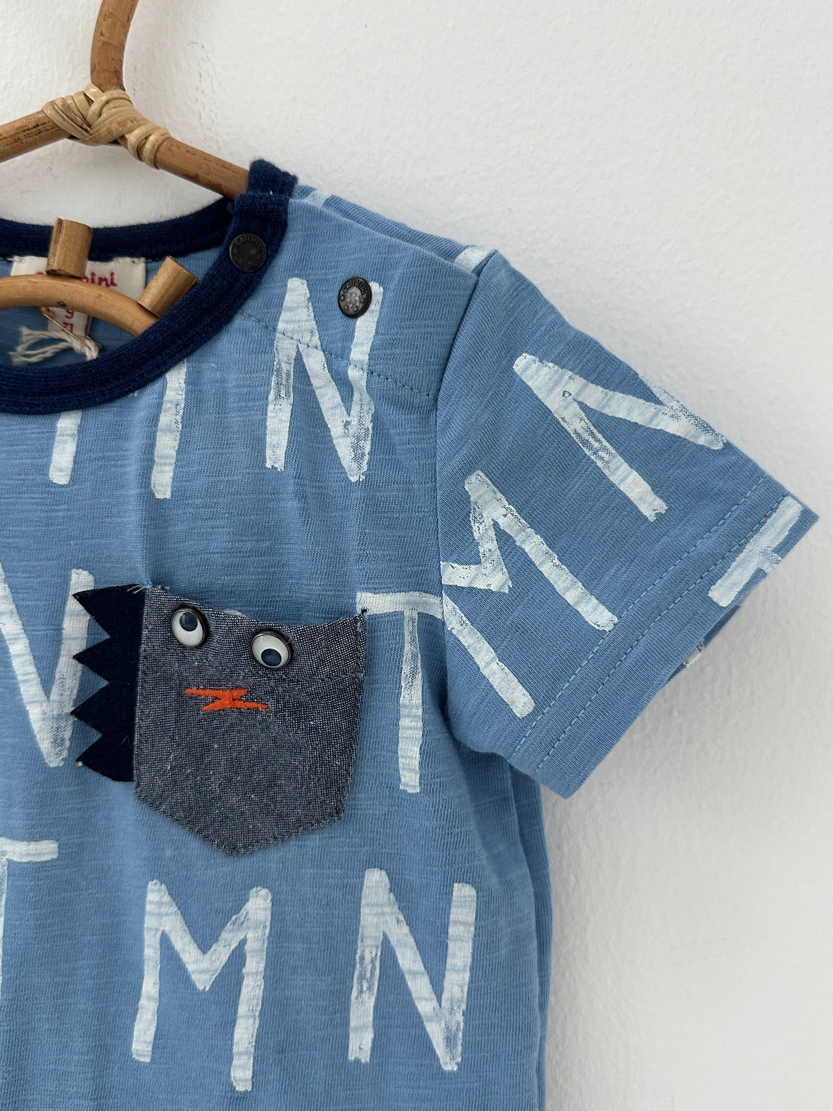 Catimini Blue Summer Top - 9 months