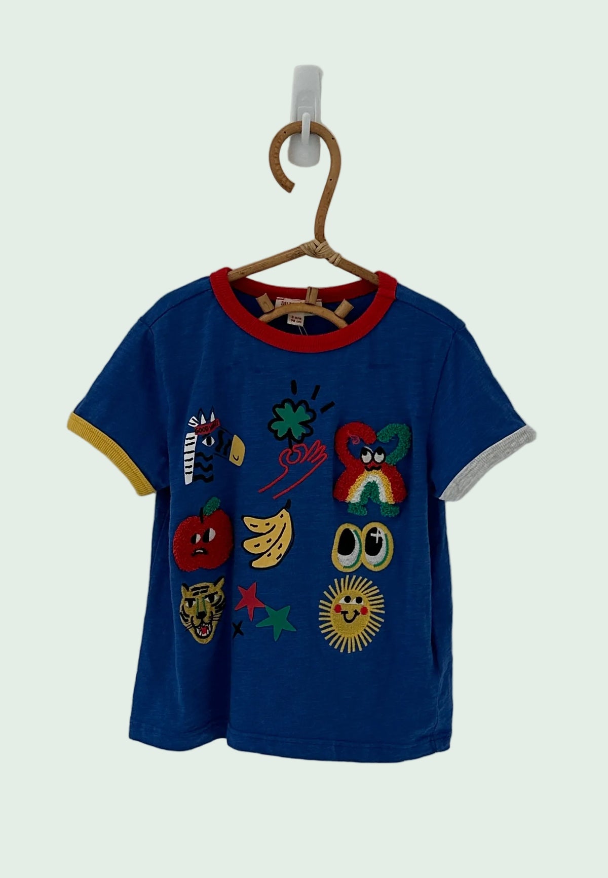 Du Pareil Au Meme Blue Summer Top - 36 months