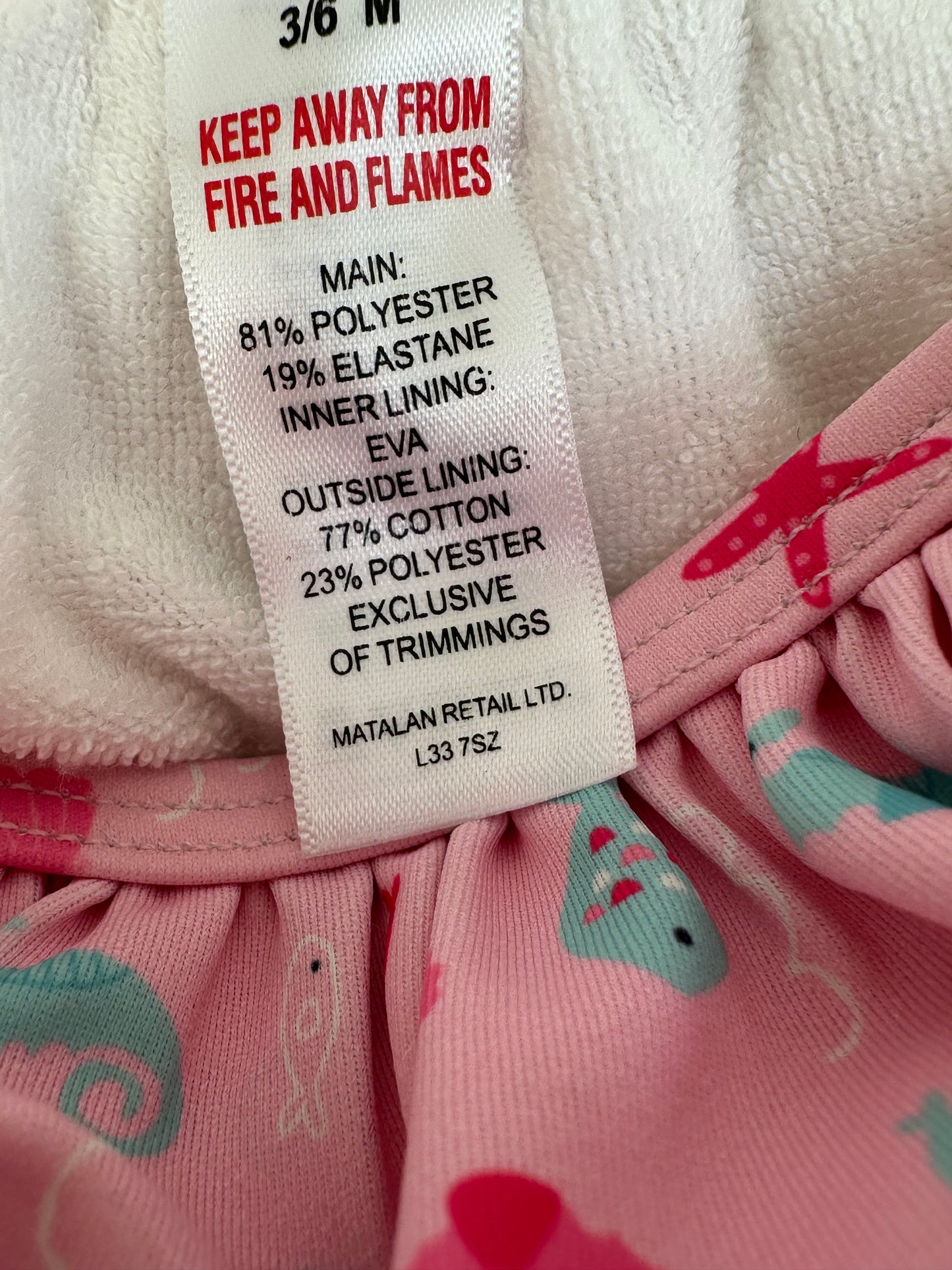 Swimwear by Matalan - Size 3 months