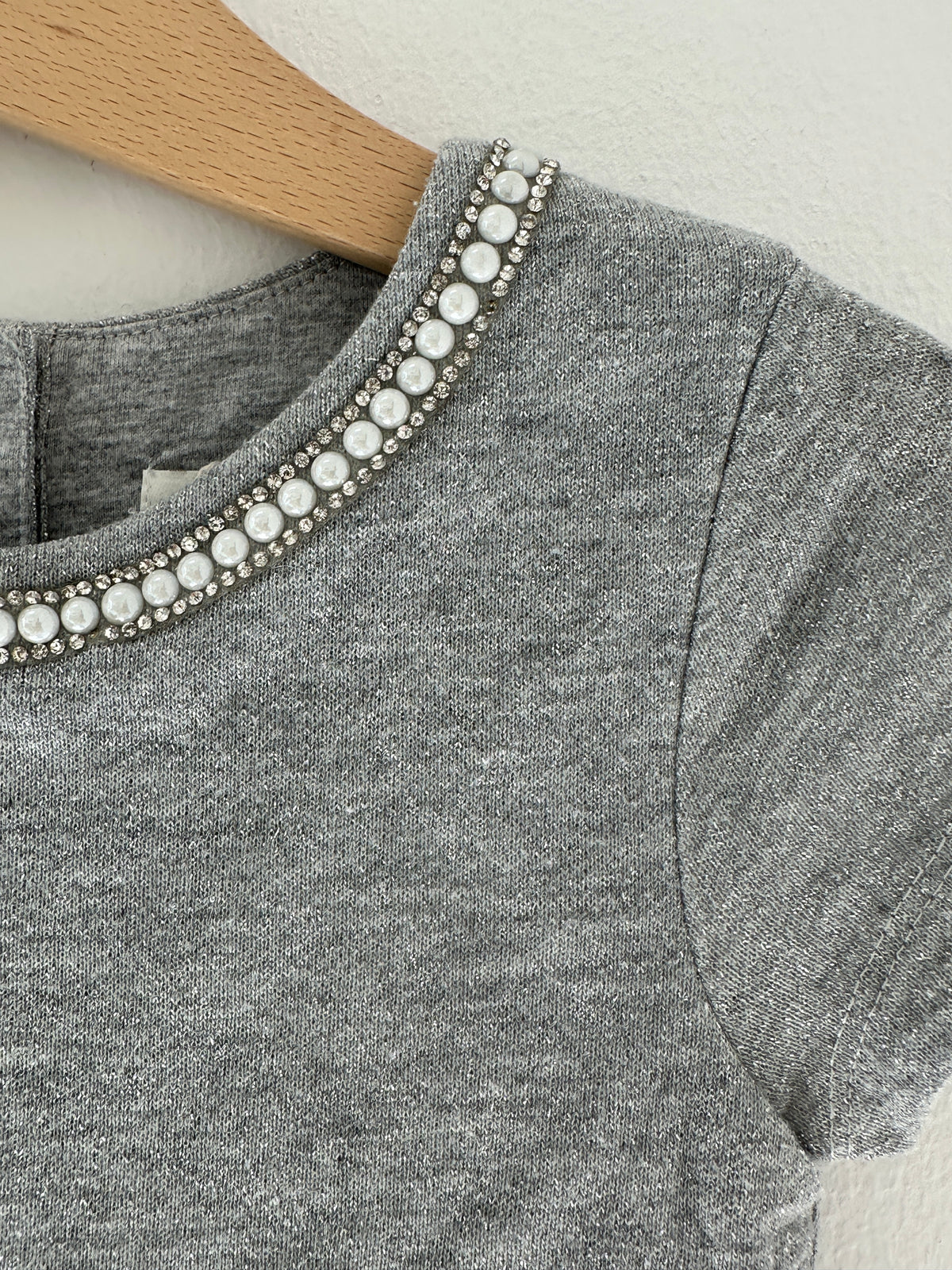 Juniors Grey Summer Dress - 4 years