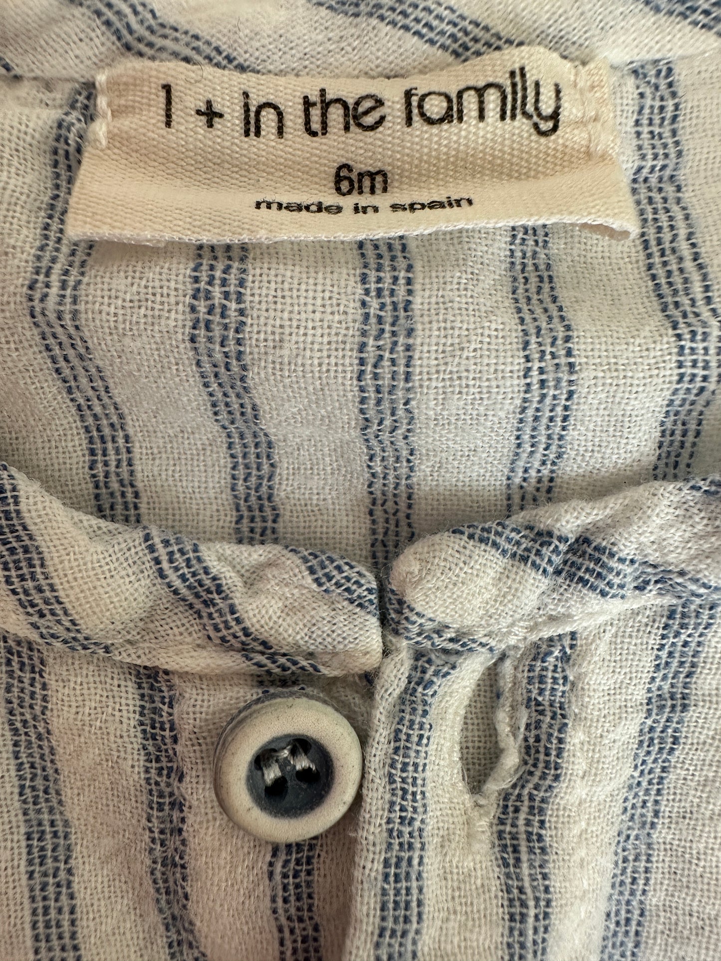 Romper by 1 + in the family- Size 6-months