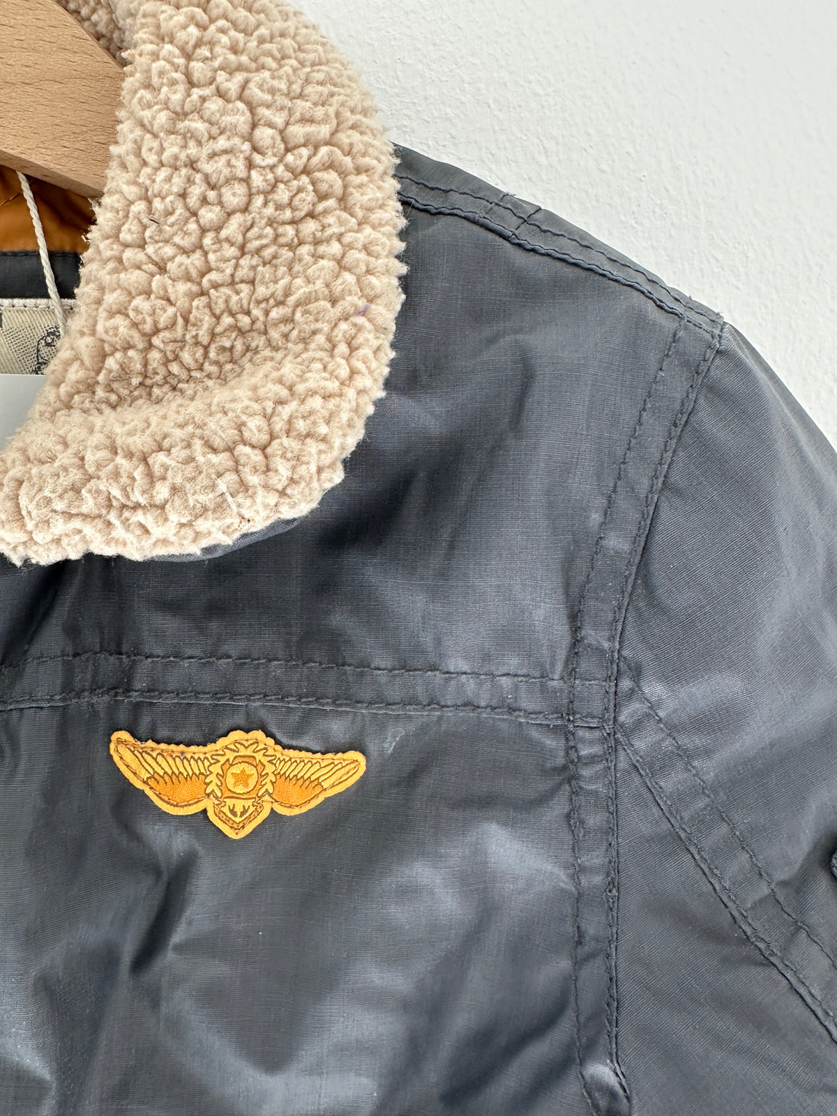 M&S Blue Winter Jacket - 24 months