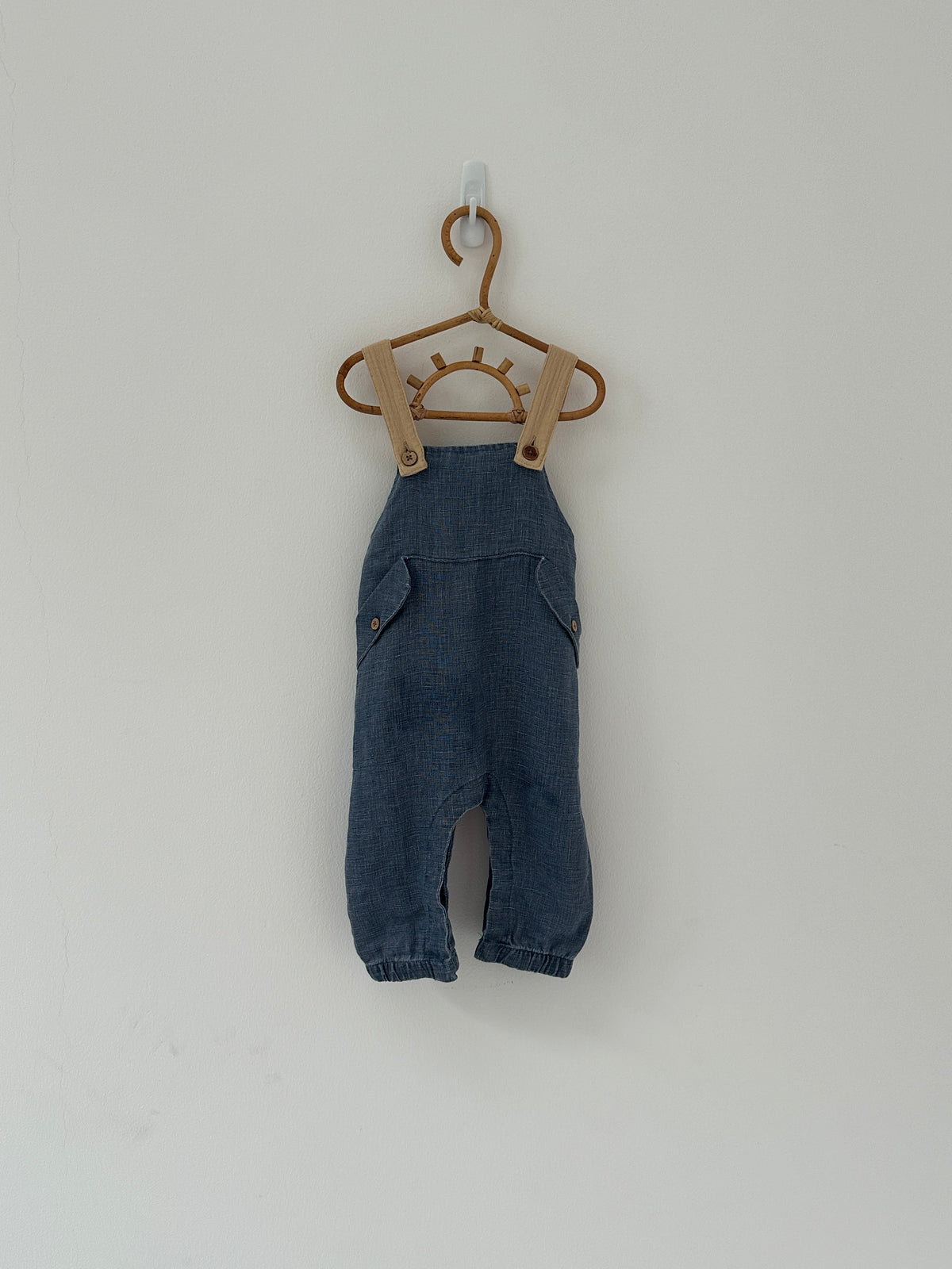 Lil'atelier Blue Summer Romper - 3 months