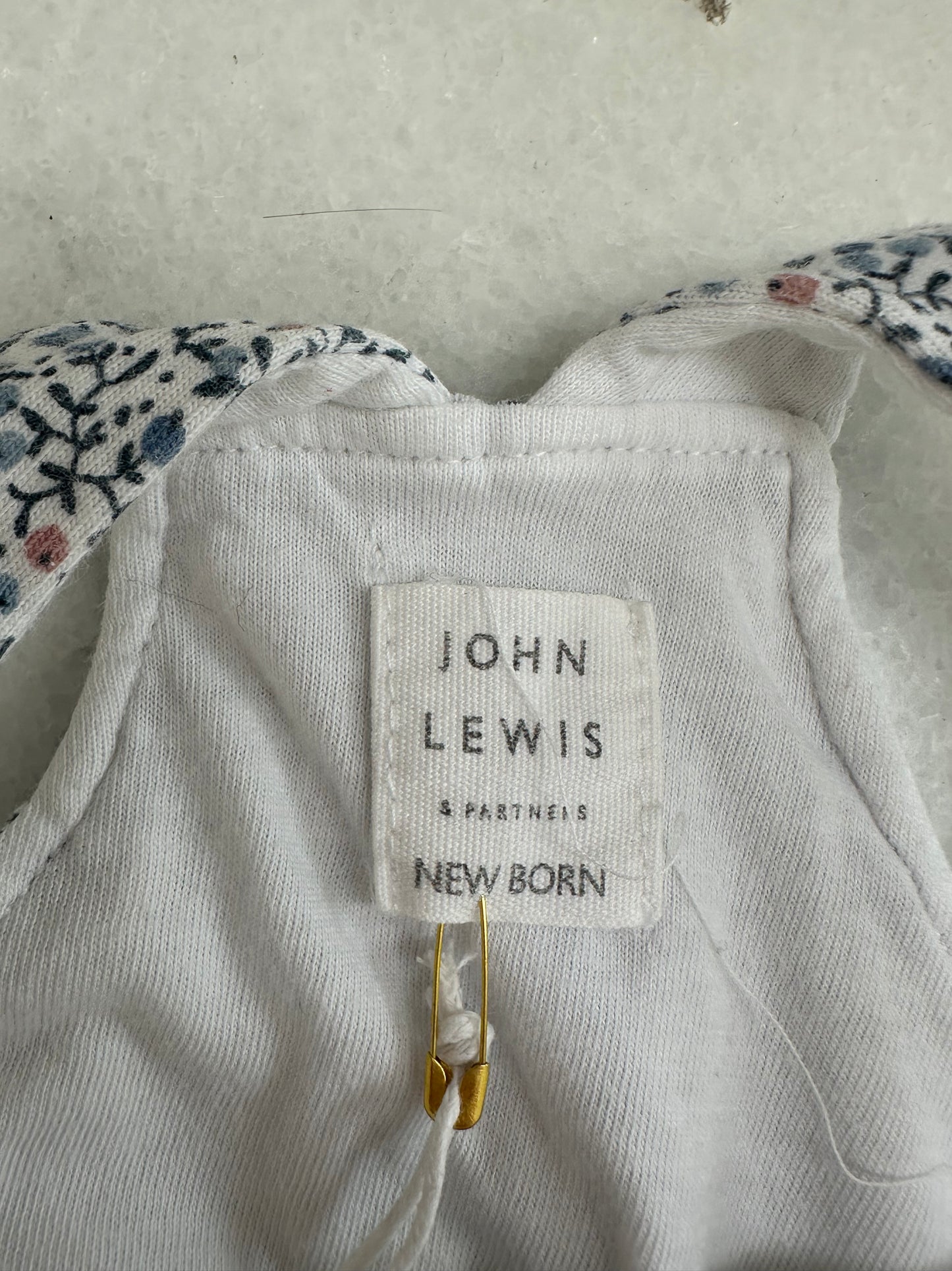 Romper by John Lewis - Size NB